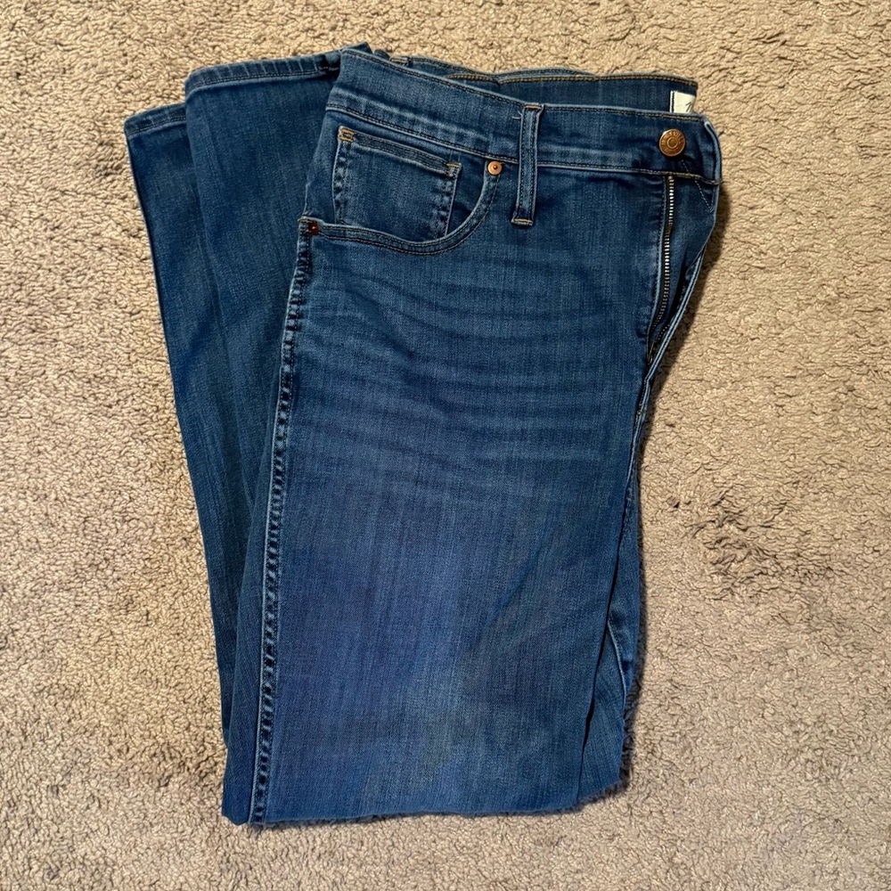 Madewell 10” High Rise Skinny Jeans Size 34